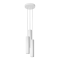 Suspension filaire LAGOS 3xGU10/10W/230V blanc