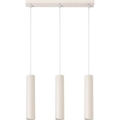 Suspension filaire LAGOS 3xGU10/10W/230V crème