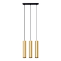 Suspension filaire LAGOS 3xGU10/10W/230V doré