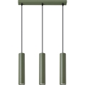 Suspension filaire LAGOS 3xGU10/10W/230V vert