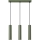 Suspension filaire LAGOS 3xGU10/10W/230V vert