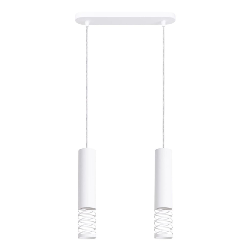 Suspension filaire LAMI 2xGU10/10W/230V blanc