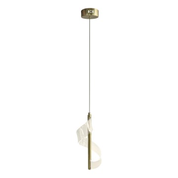 Suspension filaire LARGO LED/10W/230V doré