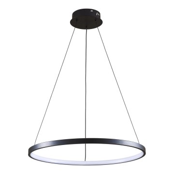 Suspension filaire LEA LED/20W/230V 4000K d. 50 cm noir