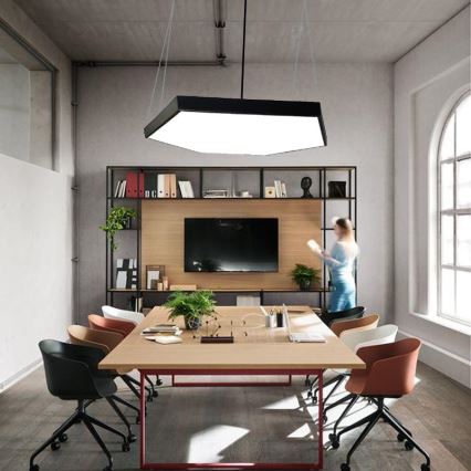 Suspension filaire LED/100W/230V 4000K d. 100 cm