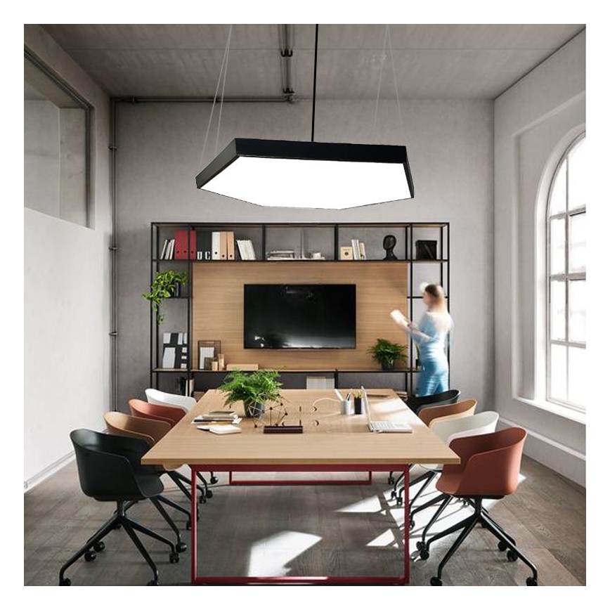 Suspension filaire LED/100W/230V 4000K d. 100 cm