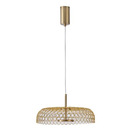 Suspension filaire LED/10W/230V 3000K doré d. 35 cm