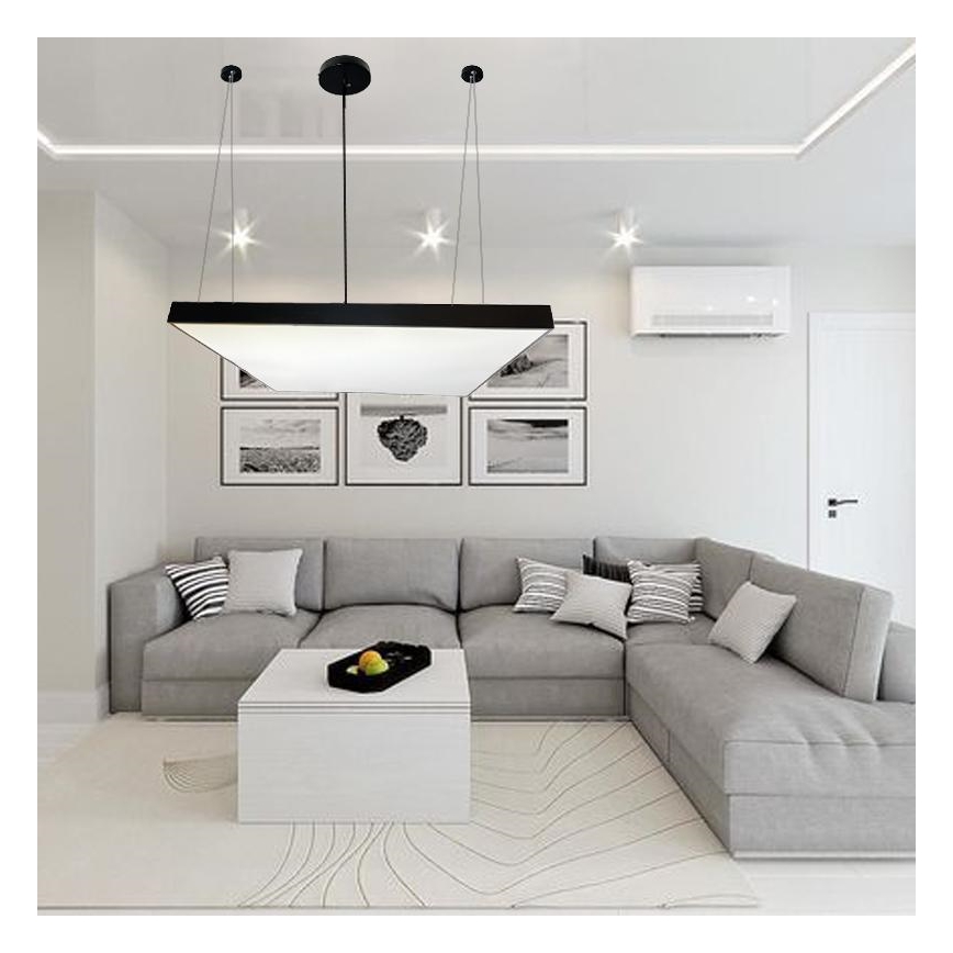 Suspension filaire LED/170W/230V 4000K 100x100 cm