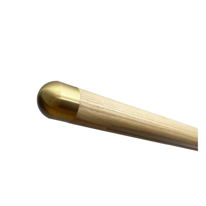 Suspension filaire LED/22W/230V 4000K 120 cm frêne/bois massif