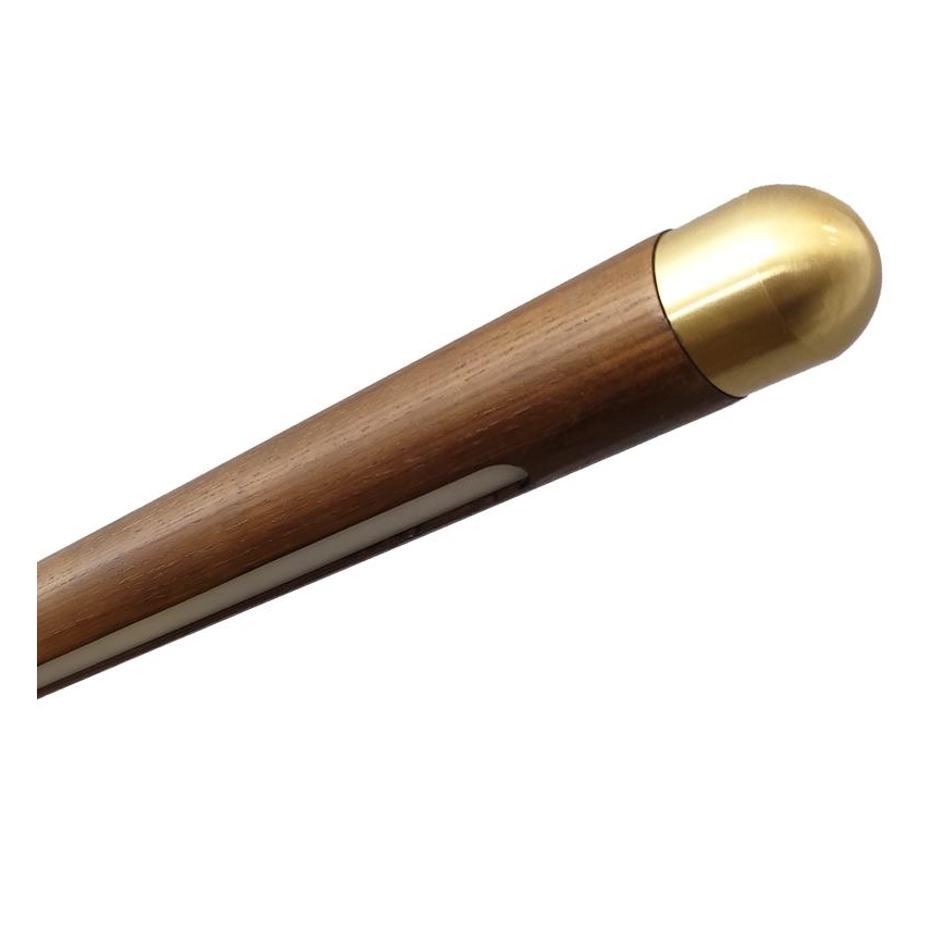 Suspension filaire LED/22W/230V 4000K 120 cm frêne/bois massif
