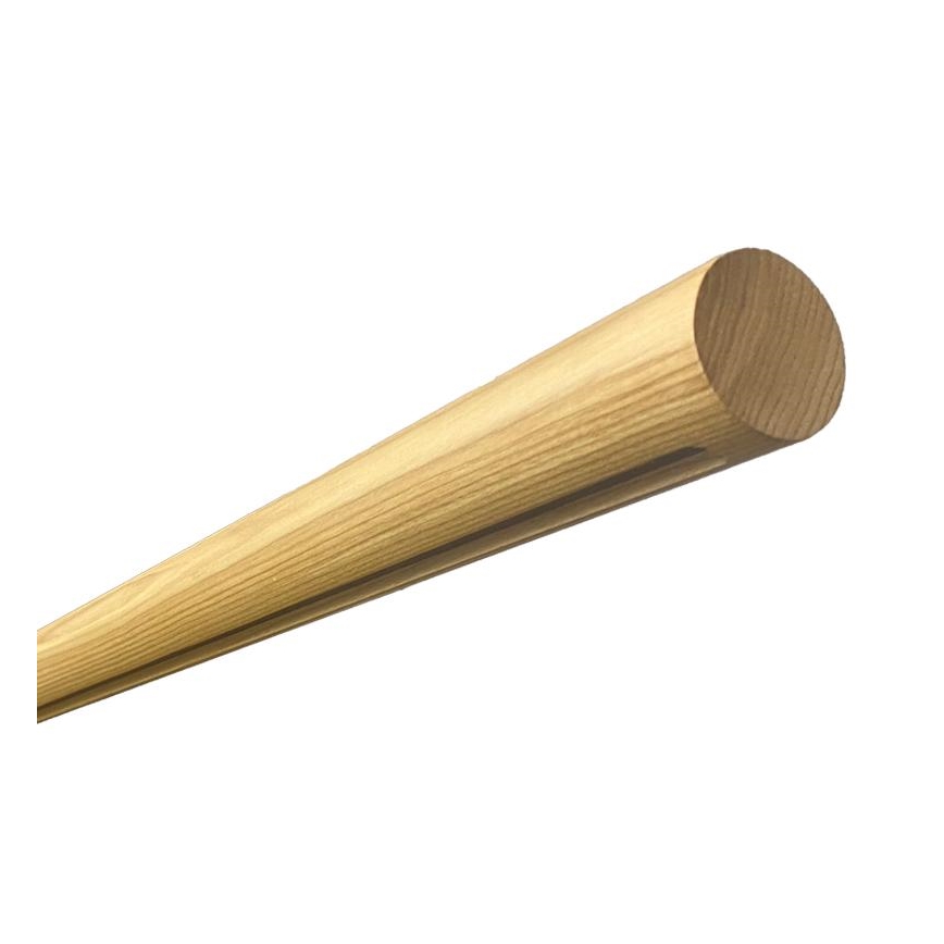 Suspension filaire LED/22W/230V 4000K 120 cm frêne/bois massif