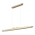Suspension filaire LED/22W/230V 4000K 120 cm frêne/bois massif