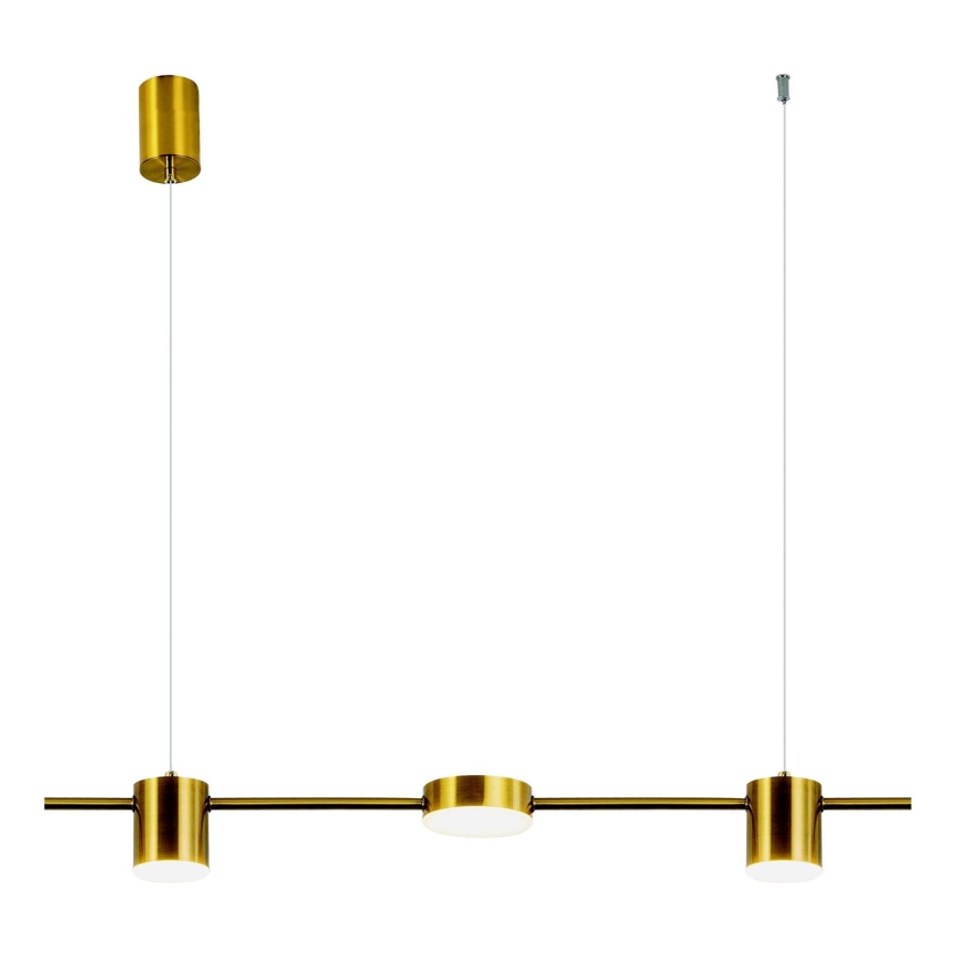 Suspension filaire LED/24W/230V 3000K doré