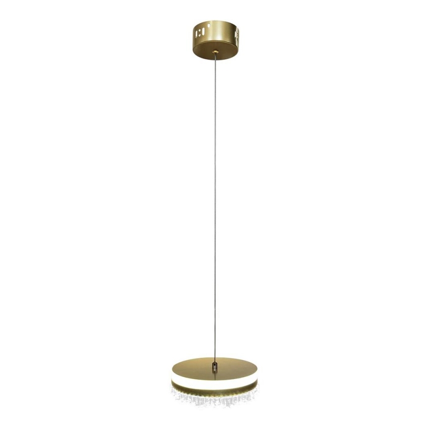 Suspension filaire LED/25W/230V d. 20 cm doré