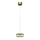 Suspension filaire LED/25W/230V d. 20 cm doré