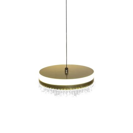 Suspension filaire LED/25W/230V d. 20 cm doré