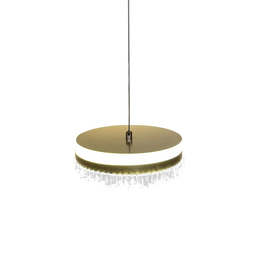 Suspension filaire LED/25W/230V d. 20 cm doré