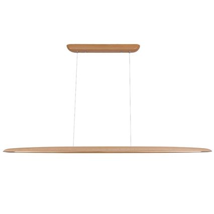 Suspension filaire LED/26W/230V 4000K 150 cm hêtre/bois massif