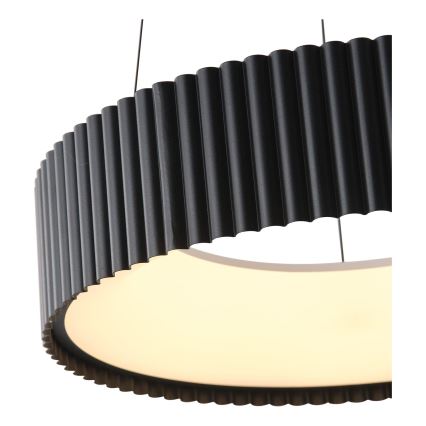Suspension filaire LED/30W/230V 3000K noir