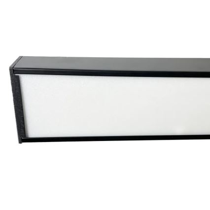 Suspension filaire LED/32W/230V 4000K d. 120 cm noir