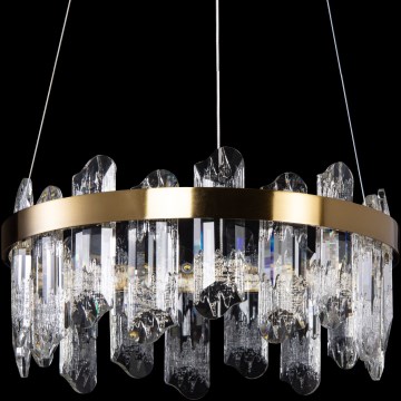 Suspension filaire LED/50W/230V d. 40 cm doré