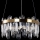 Suspension filaire LED/50W/230V d. 40 cm doré