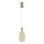 Suspension filaire LED/6,3W/230V 3000K doré d. 20 cm