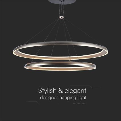 Suspension filaire LED/65W/230V 3000K