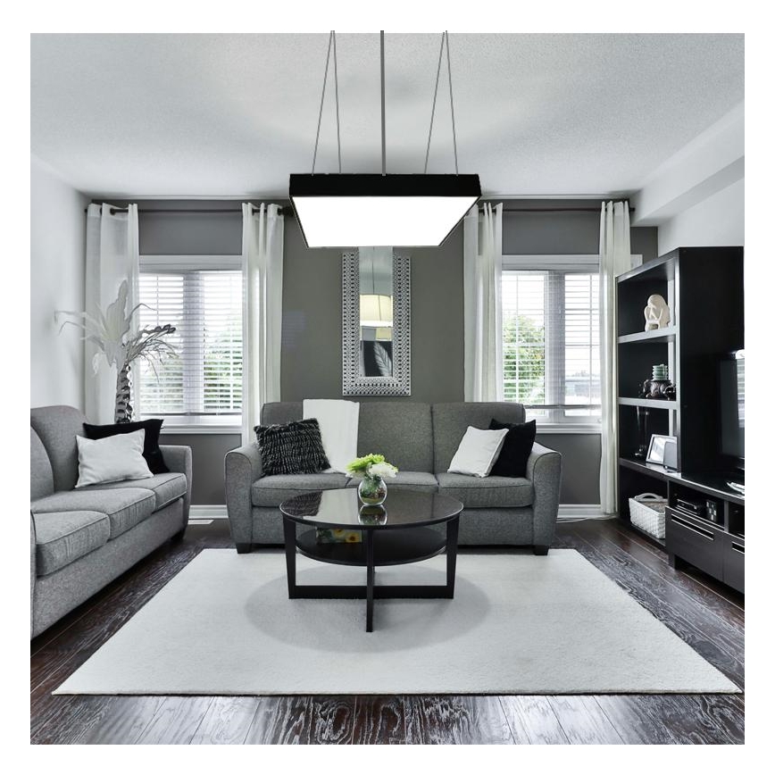 Suspension filaire LED/65W/230V 4000K 60x60 cm