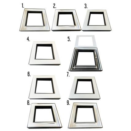 Suspension filaire LED/70W/230V 4000K 100x100 cm noir