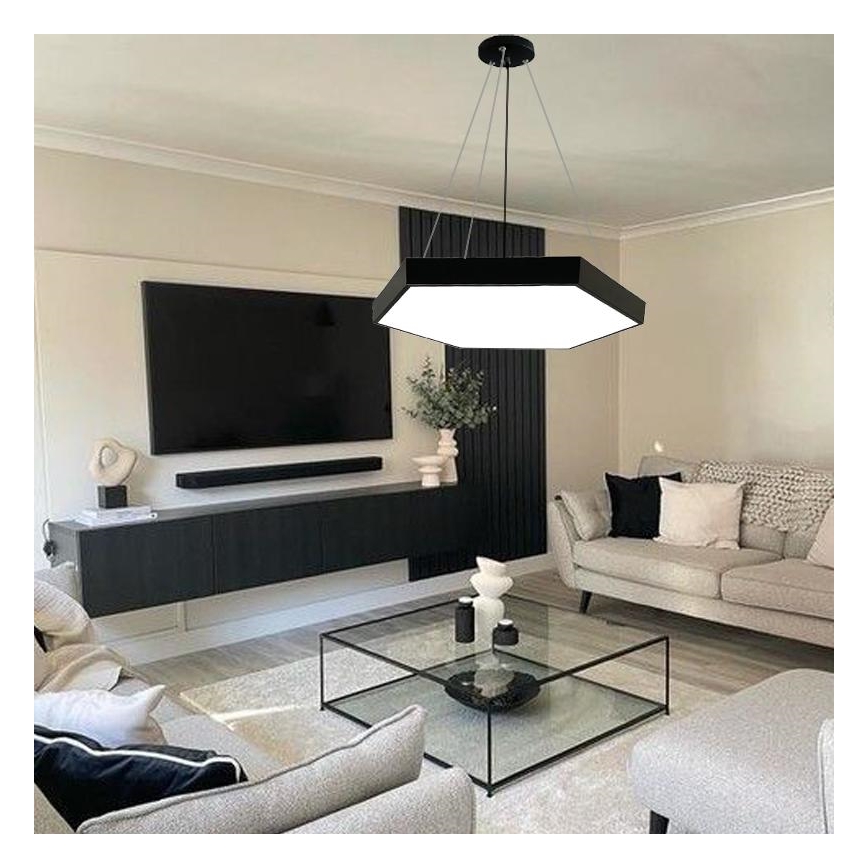 Suspension filaire LED/70W/230V 4000K d. 80 cm