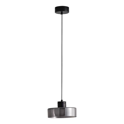 Suspension filaire LED/8W/230V 3000K noir/fumé pr. 20 cm