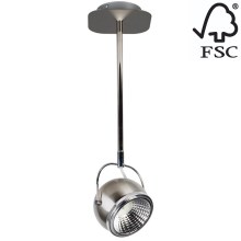 Suspension filaire LED BALL 1xGU10/5W/230V - certifié FSC