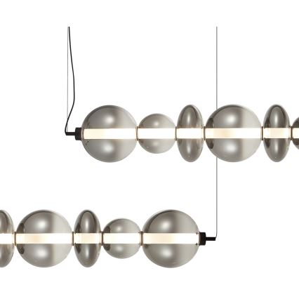 Suspension filaire LED DAPHNE LED/40W/230V gris