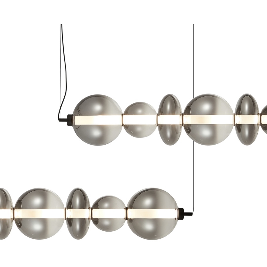 Suspension filaire LED DAPHNE LED/40W/230V gris