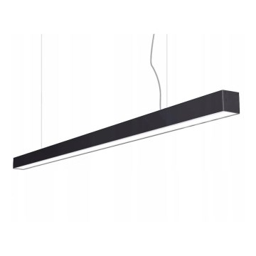 Suspension filaire LED LED/40W/230V 120cm noir