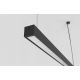 Suspension filaire LED LED/40W/230V 120cm noir