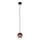 Suspension filaire LED MIDWAY 1xGU10/4,8W/230V noir/cuivre