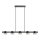 Suspension filaire LED MIRELLA 5xGX53/6W/230V noir