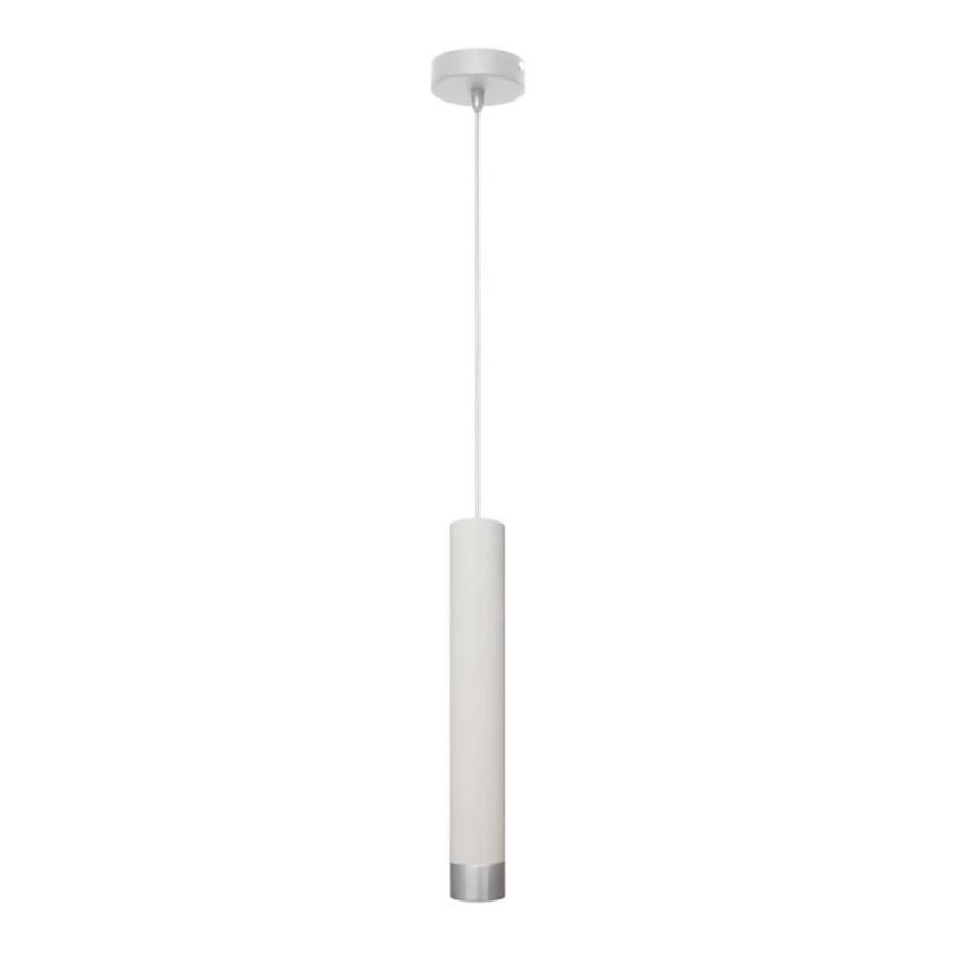 Suspension filaire LED TUBA 1xGU10/4,8W/230V blanc/chrome brillant
