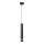 Suspension filaire LED TUBA 1xGU10/4,8W/230V noir/chrome brillant