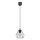 Suspension filaire LETI 1xE27/15W/230V noir