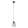 Suspension filaire LEYO 1xE27/15W/230V noir