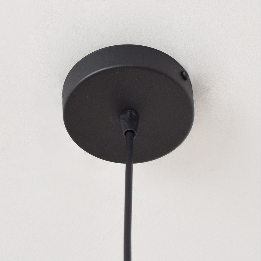 Suspension filaire LILI 1xE27/15W/230V noir/gris