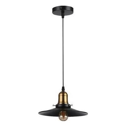 Suspension filaire LOFT 1xE27/60W/230V d. 22 cm noir