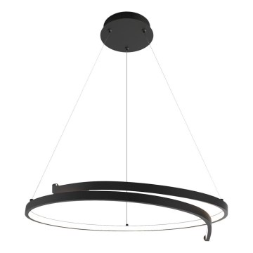 Suspension filaire LORENZO LED/35W/230V noir
