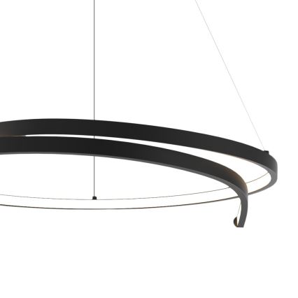 Suspension filaire LORENZO LED/35W/230V noir