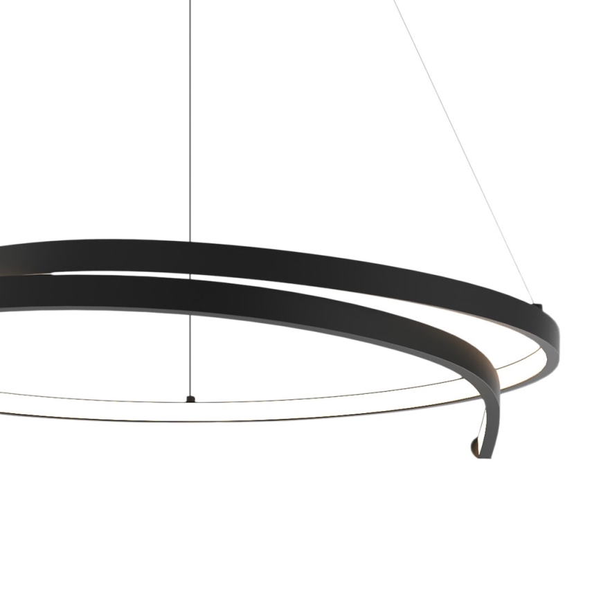 Suspension filaire LORENZO LED/35W/230V noir