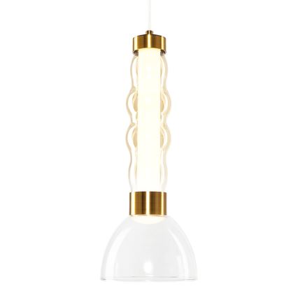 Suspension filaire LUCCO LED/13W/230V d. 15 cm doré