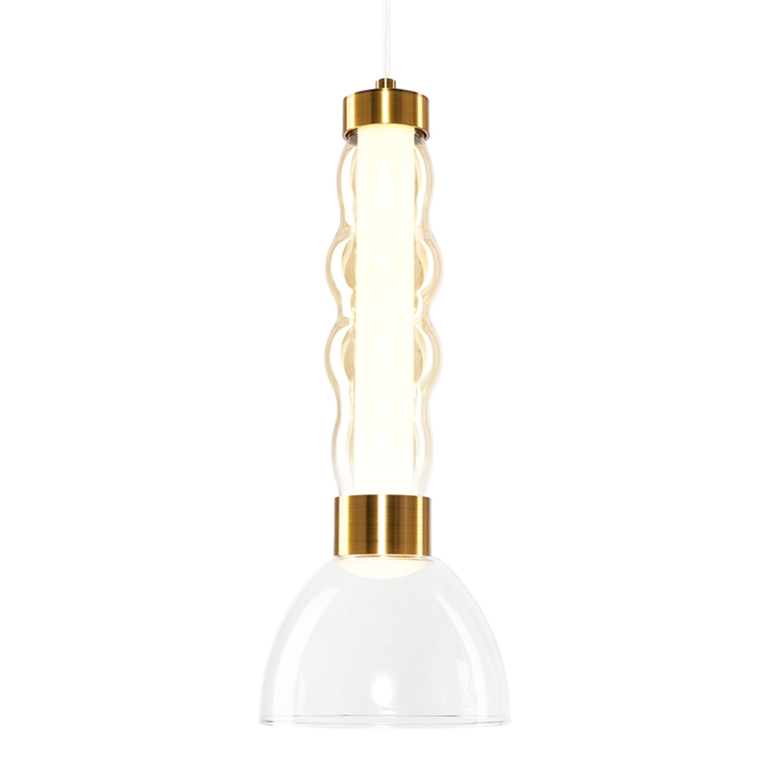 Suspension filaire LUCCO LED/13W/230V d. 15 cm doré